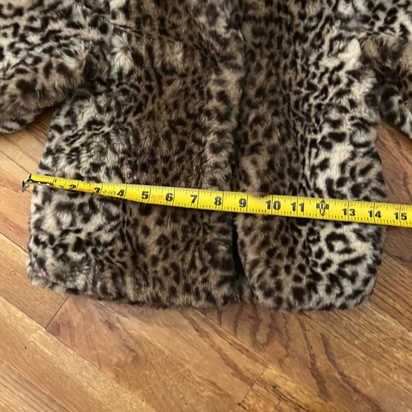 NEW no tags Girls C&Ccalifornia Leopard coat lined Sz 6 - Picture 7 of 9